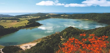 전통 점심 식사가 포함된 하루 종일 야외 Furnas Valley(동부 투어)