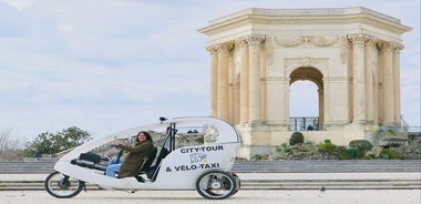 Explore Montpellier en bicicleta-taxi en un viaje privado de 3 horas