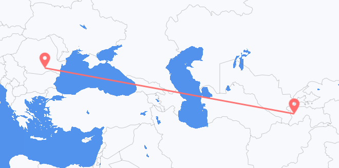 le Tadjikistan pour la Roumanie
