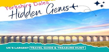 Yorkshire Dales Tour App, Hidden Gems Game og Big Britain Quiz (7 daga passa) UK