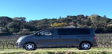 Weintour in kleiner Gruppe in den Weinbergen des Golfs von St-Tropez