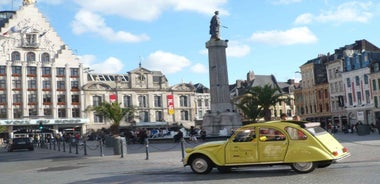 Lille Driving Tour by Convertible Citroen 2CV