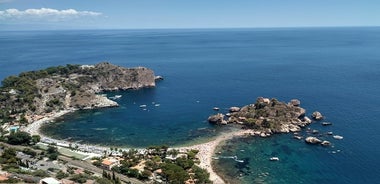 Tour privato di un giorno a Taormina, Savoca e Castelmola da Catania