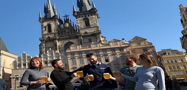 Visite historique des pubs de Prague avec boissons incluses