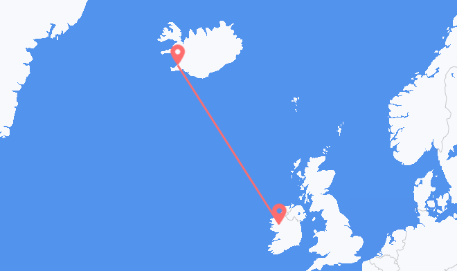Reykjavik to Knock