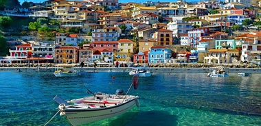 Tour privato di un'intera giornata a Parga e al Tempio dei morti di Lefkada