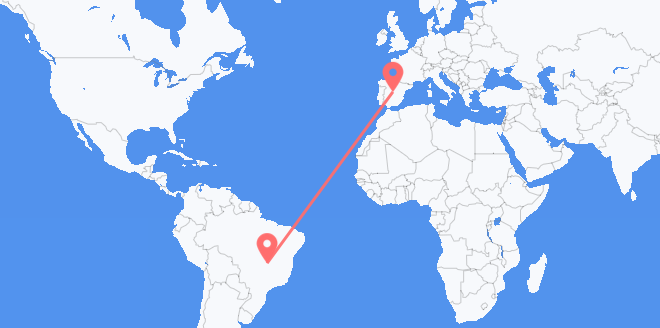 巴西 目的地 西班牙