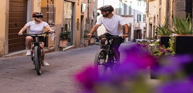 Cortona - Easy guided eBike tour around the Etruscan City.