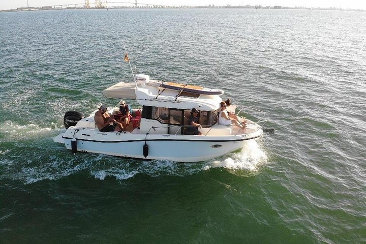 3-stündige Bootsfahrt durch die Bucht von Cadiz