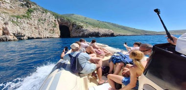 From Vlorë: Haxhi Ali Cave and Karaburun Speedboat Trip