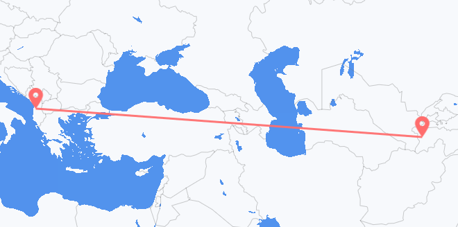 le Tadjikistan pour l’Albanie