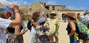 Palacio y Arco de Knossos. Visita al Museo de Heraklion