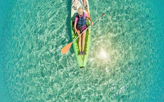 Photo of beautiful Grande Sperone beach, Bonifacio ,France.