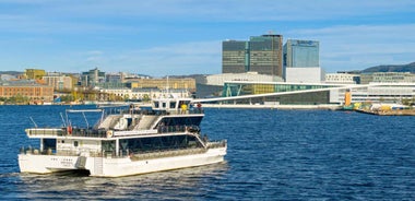 Oslo: Live guided Oslofjord Cruise by Silent Electric Boat