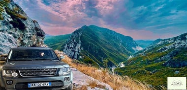 Поход на гору Гамти и озеро Бовилла из Тираны на роскошном Land Rover