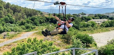 阿尔巴尼亚的私人滑索冒险