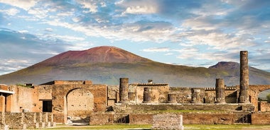 Tagesausflug nach Pompeji ab Rom mit Vesuv- oder Positano-Option