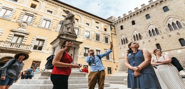 Flórens: Siena, San Gimignano og Chianti Smáhópaferð