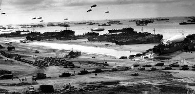 Visite en petit groupe des plages du débarquement en Normandie avec Omaha Beach, cimetière américain et une dégustation de cidre