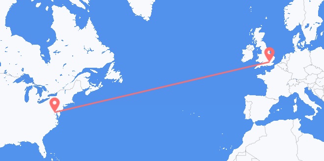 the United States to the United Kingdom