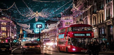 Tour esclusivo delle luci di Natale del Black Cab di Londra