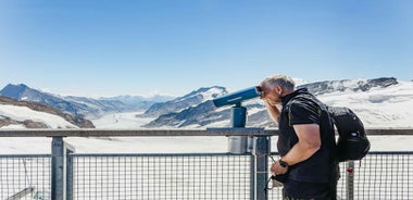 Frá Zürich: Leiðsögð dagsferð til Jungfraujoch með lestarferð