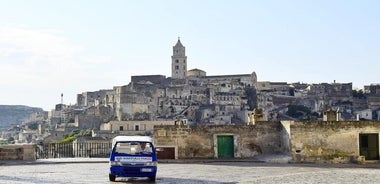 Ape Calessino Besichtigung der Sassi di Matera