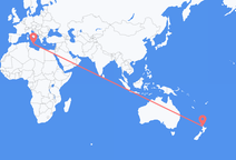 Auckland to Valletta