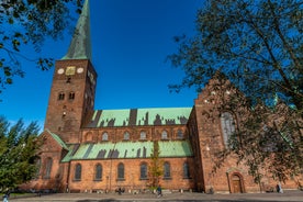 Cityscape of Aarhus in Denmark.