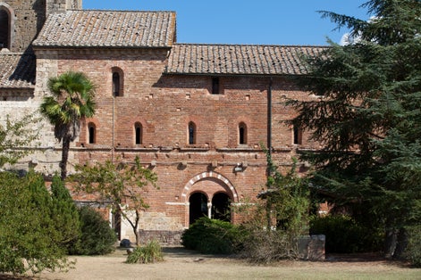 Abbey of San Galgano, Tuscany, Italy.
