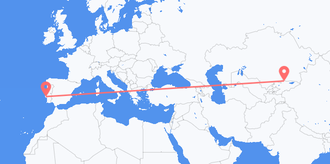 Vols du Kirghizistan pour le portugal