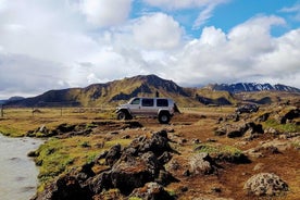 Geotermisk jeep-tur i Landmannalaugar med vandring