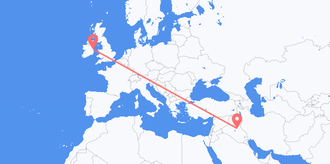 Voli dall'Iraq all'Irlanda