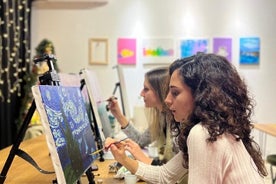 Paint and Wine - Oficina de Arte Autêntica em Tirana