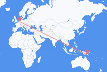 Vols de Port Moresby à Düsseldorf