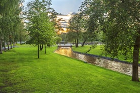 Photo of the town of Lappeenranta from the fortress Linnoitus.