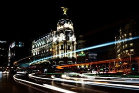 Tour notturno privato di 3 ore a Madrid con guida e autista