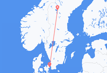 เที่ยวบินจาก Östersund ไปยัง โคเปนเฮเกน