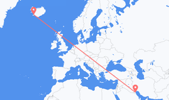 Flights from Kuwait City to Reykjavík