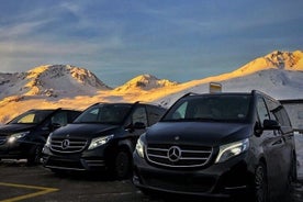 Transfer from Geneva airport to Chamonix, Megève or Méribel 