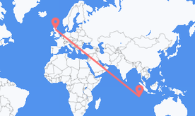 Flights from Cocos (Keeling) Islands to Scotland