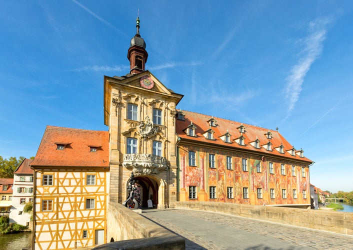 The Old City Hall (Altes Rathaus) of Bamberg, Bavaria, Germany