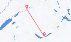 Train tickets from Grenchen to Interlaken