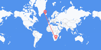 Lesotho to Iceland