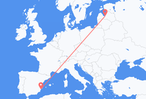 Flights from Alicante to Riga