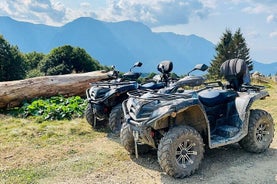 Excursion d'une journée en VTT dans les montagnes des Carpates