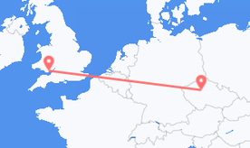 Flights from the Czech Republic to Wales