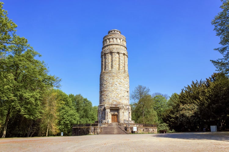 Photo of Bismarck tower in Bochum, Germany.