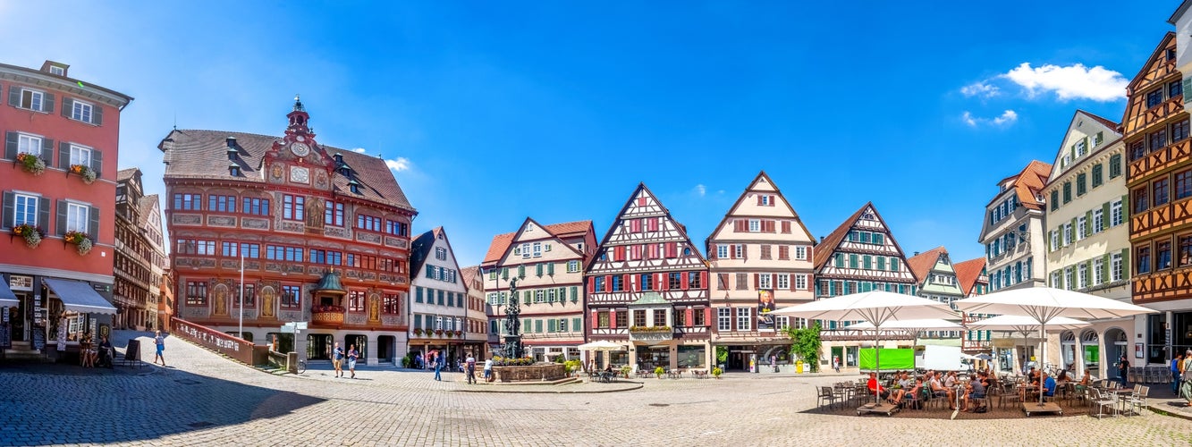 Old city of Tuebingen, Baden Wuerttemberg, Germany