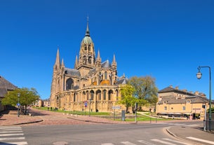 Photo of Church of Saint-Pierre in Caen, Normandy, France.